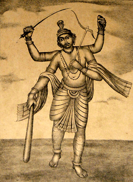 Balarama,brother of Lord Krishna.gif